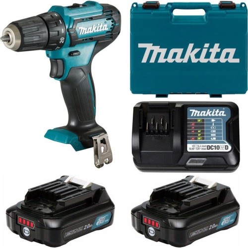 MAKITA Дрель-шуруповерт DF333DWAE, 2Ач, с двумя аккумуляторами MAKITA Дрель-шуруповерт DF333DWAE, 2Ач, с двумя аккумуляторами
