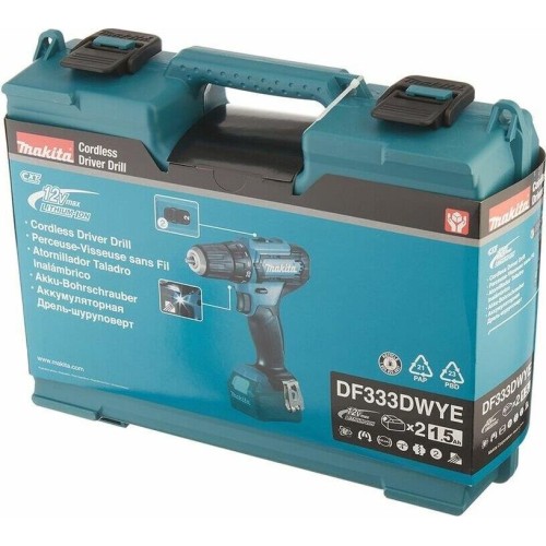 MAKITA Дрель-шуруповерт DF333DWAE, 2Ач, с двумя аккумуляторами MAKITA Дрель-шуруповерт DF333DWAE, 2Ач, с двумя аккумуляторами