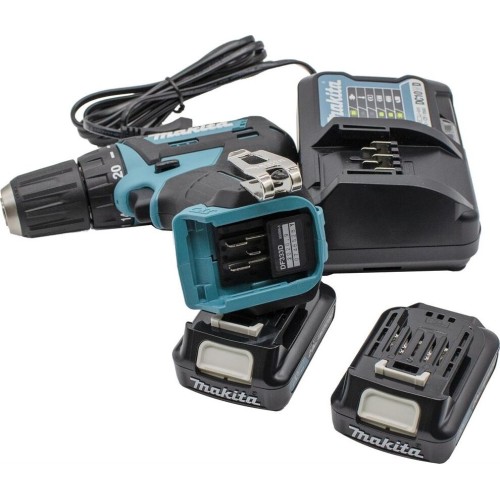 MAKITA Дрель-шуруповерт DF333DWAE, 2Ач, с двумя аккумуляторами MAKITA Дрель-шуруповерт DF333DWAE, 2Ач, с двумя аккумуляторами
