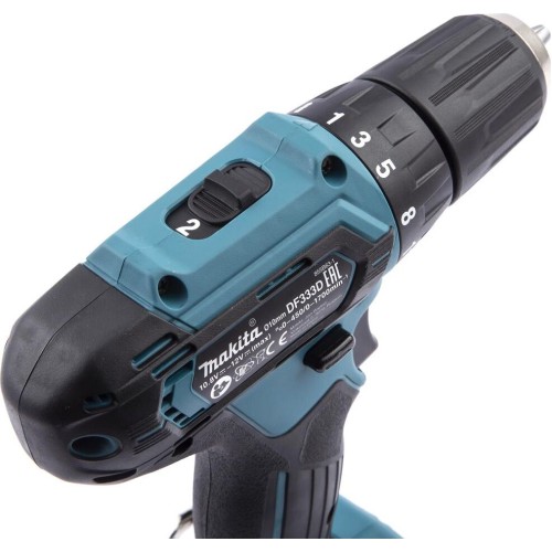 MAKITA Дрель-шуруповерт DF333DWAE, 2Ач, с двумя аккумуляторами MAKITA Дрель-шуруповерт DF333DWAE, 2Ач, с двумя аккумуляторами