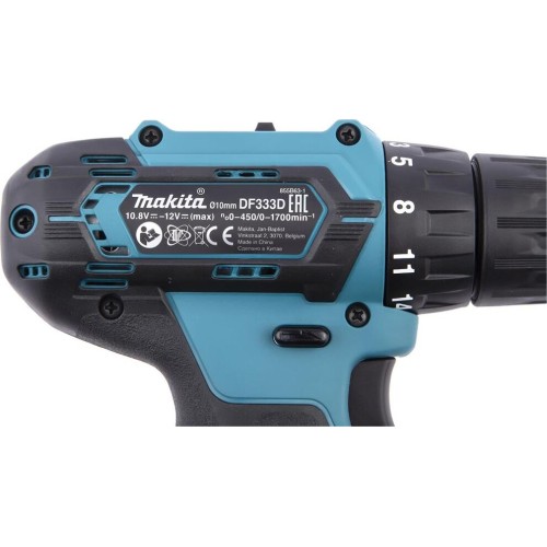 MAKITA Дрель-шуруповерт DF333DWAE, 2Ач, с двумя аккумуляторами MAKITA Дрель-шуруповерт DF333DWAE, 2Ач, с двумя аккумуляторами
