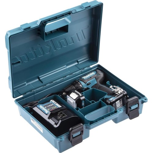 MAKITA Дрель-шуруповерт DF333DWAE, 2Ач, с двумя аккумуляторами MAKITA Дрель-шуруповерт DF333DWAE, 2Ач, с двумя аккумуляторами