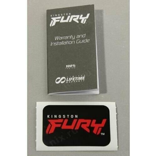 KINGSTON Память DIMM DDR4 16Gb PC25600 3200MHz CL16 1.2В FURY Beast Black (KF432C16BB/16) KINGSTON Память DIMM DDR4 16Gb PC25600 3200MHz CL16 1.2В FURY Beast Black (KF432C16BB/16)