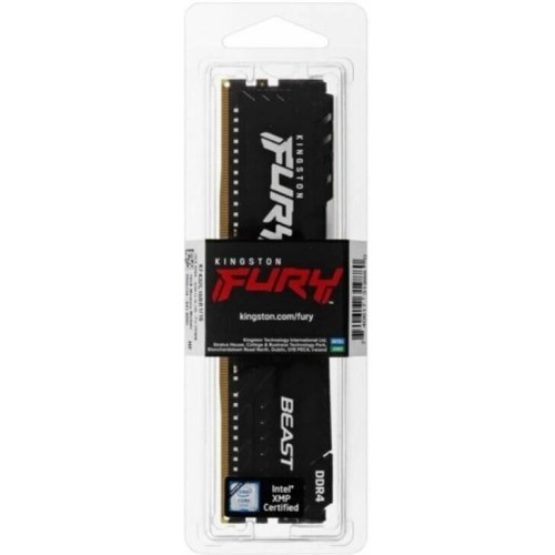 KINGSTON Память DIMM DDR4 16Gb PC25600 3200MHz CL16 1.2В FURY Beast Black (KF432C16BB/16) KINGSTON Память DIMM DDR4 16Gb PC25600 3200MHz CL16 1.2В FURY Beast Black (KF432C16BB/16)