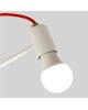 HIPER Люстра Siena H002-3, 3 х 60 Вт, белый/золото