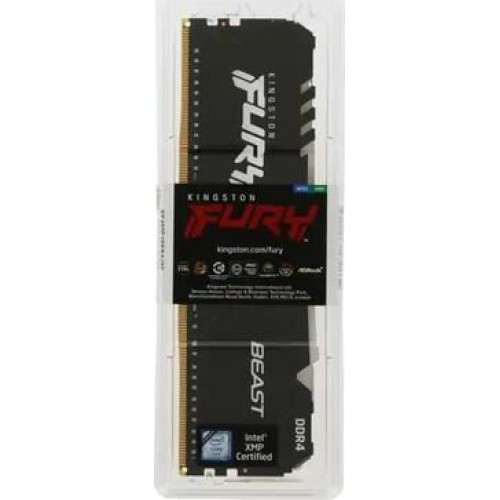 KINGSTON Память DDR4 32GB 3200MHz KF432C16BB2A/32 Fury Beast RGB RTL Gaming PC4-25600 CL16 DIMM 288-pin 1.35В dual rank с радиатором Ret KINGSTON Память DDR4 32GB 3200MHz KF432C16BB2A/32 Fury Beast RGB RTL Gaming PC4-25600 CL16 DIMM 288-pin 1.35В dual rank с радиатором Ret