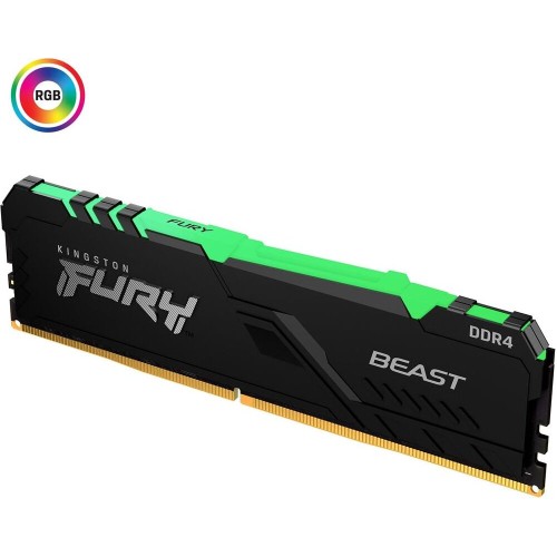 KINGSTON Память DDR4 32GB 3200MHz KF432C16BB2A/32 Fury Beast RGB RTL Gaming PC4-25600 CL16 DIMM 288-pin 1.35В dual rank с радиатором Ret KINGSTON Память DDR4 32GB 3200MHz KF432C16BB2A/32 Fury Beast RGB RTL Gaming PC4-25600 CL16 DIMM 288-pin 1.35В dual rank с радиатором Ret