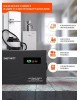 SMARTWATT Стабилизатор напряжения AVR Triac 1000TW черный [4512020380001]
