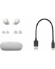 SONY Наушники TWS с шумоподавлением WF-C700N. Цвет: белый