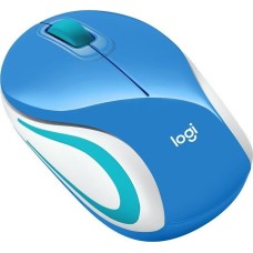 Мышь беспроводная LOGITECH M187, синяя (910-002733)
