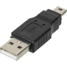 NINGBO Переходник USB2.0 mini USB B (m) - USB A(m), белый