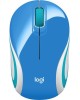 Мышь беспроводная LOGITECH M187, синяя (910-002733)