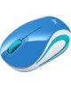Мышь беспроводная LOGITECH M187, синяя (910-002733)
