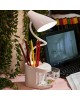 Светильник настольный REXANT (609-006) белый Светильник настольный Click Shift с ночником, на основании, LED, 6 Вт, 4000 К