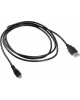 BURO Кабель MICROUSB2.0 USB (m)-micro (m) 1.5м черный