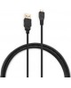 BURO Кабель MICROUSB2.0 USB (m)-micro (m) 1.5м черный