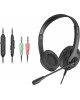 A4TECH Fstyler FH100 черный 2м накладные оголовье (FH100 (STONE BLACK))