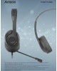 A4TECH Fstyler FH100 черный 2м накладные оголовье (FH100 (STONE BLACK))