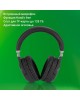 DIGMA Наушники BT-16, Bluetooth, накладные, черный [bt-16b]