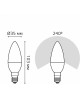 GAUSS Упаковка ламп LED E14, свеча, 12Вт, 10 шт. [33112]