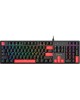A4TECH Клавиатура Bloody S520N механическая черный USB for gamer LED