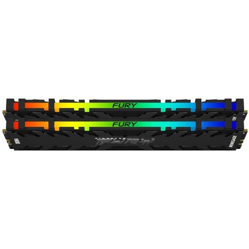 KINGSTON Память DDR4 2x8GB 3200MHz KF432C16RB2AK2/16 Fury Renegade RGB RTL Gaming PC4-25600 CL16 DIMM 288-pin 1.35В kit dual rank с радиатором Ret KINGSTON Память DDR4 2x8GB 3200MHz KF432C16RB2AK2/16 Fury Renegade RGB RTL Gaming PC4-25600 CL16 DIMM 288-pin 1.35В kit dual rank с радиатором Ret
