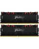 KINGSTON Память DDR4 2x8GB 3200MHz KF432C16RB2AK2/16 Fury Renegade RGB RTL Gaming PC4-25600 CL16 DIMM 288-pin 1.35В kit dual rank с радиатором Ret KINGSTON Память DDR4 2x8GB 3200MHz KF432C16RB2AK2/16 Fury Renegade RGB RTL Gaming PC4-25600 CL16 DIMM 288-pin 1.35В kit dual rank с радиатором Ret