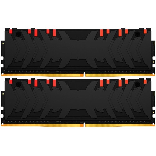 KINGSTON Память DDR4 2x8GB 3200MHz KF432C16RB2AK2/16 Fury Renegade RGB RTL Gaming PC4-25600 CL16 DIMM 288-pin 1.35В kit dual rank с радиатором Ret KINGSTON Память DDR4 2x8GB 3200MHz KF432C16RB2AK2/16 Fury Renegade RGB RTL Gaming PC4-25600 CL16 DIMM 288-pin 1.35В kit dual rank с радиатором Ret