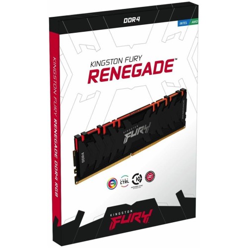 KINGSTON Память DDR4 2x8GB 3200MHz KF432C16RB2AK2/16 Fury Renegade RGB RTL Gaming PC4-25600 CL16 DIMM 288-pin 1.35В kit dual rank с радиатором Ret KINGSTON Память DDR4 2x8GB 3200MHz KF432C16RB2AK2/16 Fury Renegade RGB RTL Gaming PC4-25600 CL16 DIMM 288-pin 1.35В kit dual rank с радиатором Ret