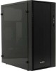 EXEGATE Корпус MINITOWER mATX W/PSU с окном 2xUSB+USB3.0 HD аудио черный RGB mEVO-9301 EX283754RUS
