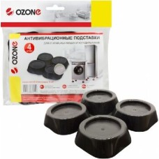Аксессуары д/быт. тех-ки OZONE CMA-11W антивибрационные подставки черные