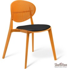 Стул SHEFFILTON SHT-S111-CN1 оранжевый/черный (172653)