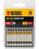 Набор бит DENZEL Набор бит PH3х50, сталь S2, шестигранный профиль, 10 шт. 11650