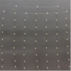 Гирлянда NEON-NIGHT (315-886) ДОЖДЬ ИЗ РОСЫ 3х3м, 300LED, теплый белый, IP20, USB + пульт управления, с крючками для крепления