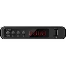 HYUNDAI DVB-T2 H-DVB520 + WiFi-адаптер черный