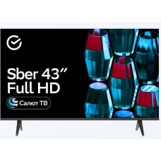 Телевизор SBER SDX 43F2139B SMART TV безрамочный