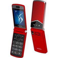 Телефон мобильный MAXVI E11 Red/Silver