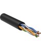 ITK Кабель информационный Generica BC3-C5E04-139-305-G кат.5E UTP 4 пары 24AWG LDPE внешний 305м черный