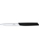 VICTORINOX Нож кухонный Swiss Modern, универсальный, 100мм, заточка прямая, стальной, черный [6.9003.10]