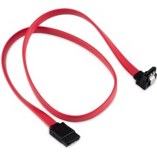 BURO Кабель SATA SATA - SATA, 0.5м, красный [bu-sata-sata-ang-lock]