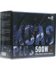 Блок питания AEROCOOL KCAS PLUS 500, 500Вт, 120мм, черный, retail kcas-500 plus