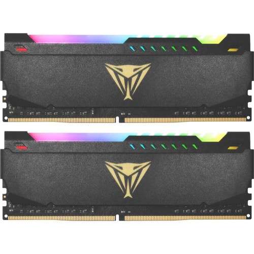 Модуль памяти PATRIOT Viper Steel RGB PVSR416G320C8K DDR4 - 2x 8ГБ 3200, DIMM, Ret Модуль памяти PATRIOT Viper Steel RGB PVSR416G320C8K DDR4 - 2x 8ГБ 3200, DIMM, Ret