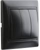 выключатель SMARTBUY (SBE-01b-10-SW3-0) Венера, 3-клавишный,черный