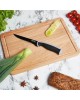 Нож APPETITE FLT-002B-3G нерж Эффект универс 15см серый
