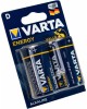 VARTA Батарея Energy LR20 BL2 Alkaline D (2шт) блистер