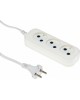 BURO Сетевой удлинитель BU-PSL3.5/W 5м (3 розетки) белый (пакет ПЭ)