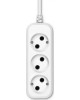 BURO Сетевой удлинитель BU-PSL3.5/W 5м (3 розетки) белый (пакет ПЭ)