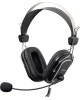 A4TECH HU-7P черный 2м накладные USB оголовье