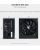 ZALMAN Блок питания 800W MegaMaxII (ATX v2.3, APFC, 120mm Fan, 80+) (ZM800-TXII)