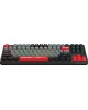A4TECH Клавиатура Bloody S87 Energy, USB, черный + красный [s87 usb energy red]